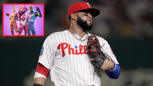 Carlos Sanata Smashed TV Because Phillies Played Fortnite During Games