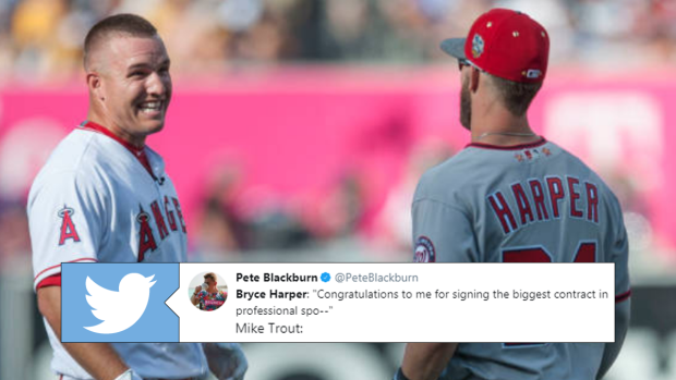 Mike Trout, Bryce Harper