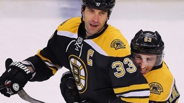 Brad Marchand Congratulated Zdeno Chara On His New Contract In A Heartfelt Instagram Post Article Bardown