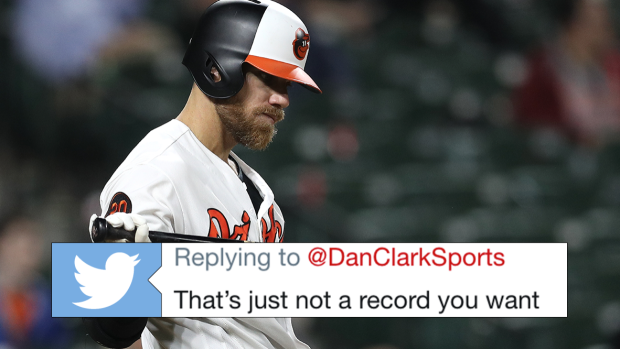 Orioles slugger Chris Davis is in the midst of a historically bad