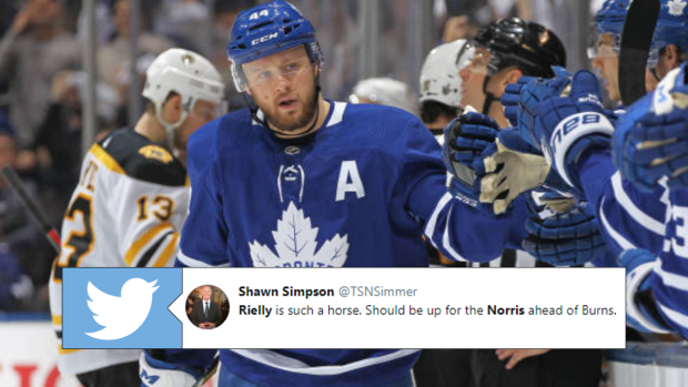 The Norris finalists were announced and it sparked a lot of debate ...