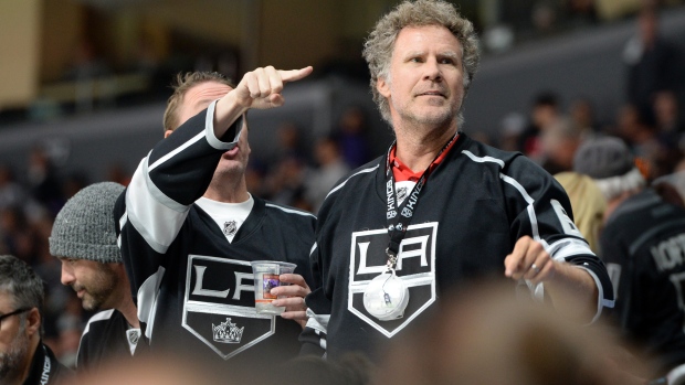Will Ferrell goes wild at LA Kings game and more star snaps