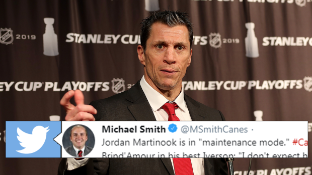 Brind'Amour: You don't know how many times you get this chance