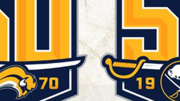 The Sabres Unveiled 4 Logos For Their 50th Anniversary Each Honouring A Different Era Of The Sabres Article Bardown - logo's roblox logo 2020