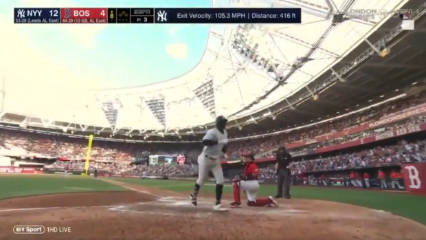 Didi Gregorius is a fan of London Series