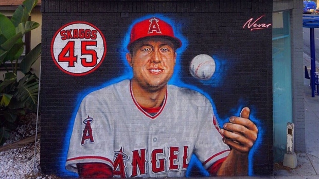 We're playing for him: Angels honor Skaggs with amazing game