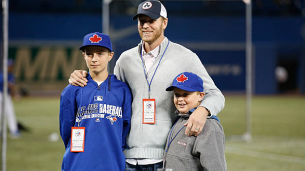 Braden Halladay takes baby steps in following famous father