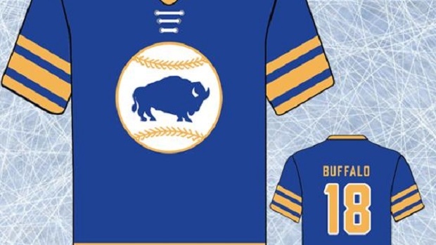 Bisons to wear the 'Blue & Gold' for Hockey Night at the Ballpark, Friday,  August 16