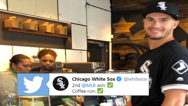 MLB's Dylan Cease Makes Starbucks Run in Full Uniform After Win