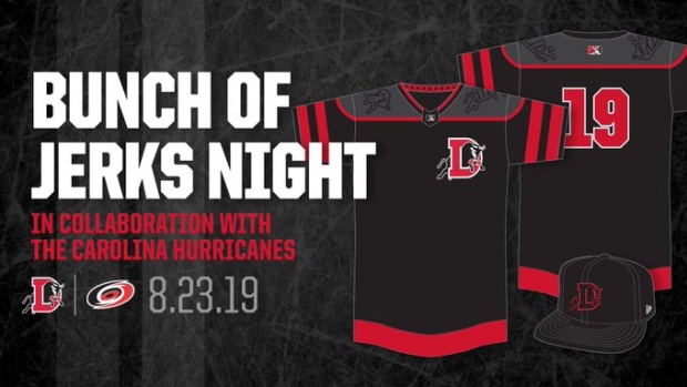 The Triple-A Durham Bulls are going to rock Canes-style uniforms on “Bunch  of Jerks Night” - Article - Bardown