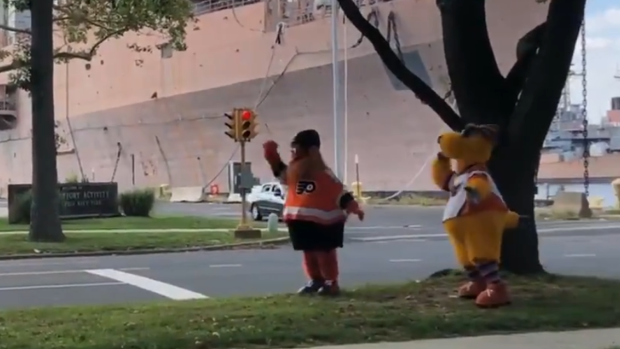 meLVin Lehigh Valley Phantoms Mascot 