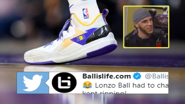 Lonzo Ball's "ZO2" shoe