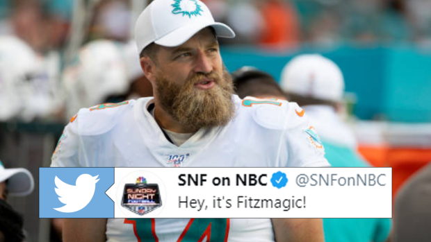 Ryan Fitzpatrick brought the FitzMagic to 's 'TNF'