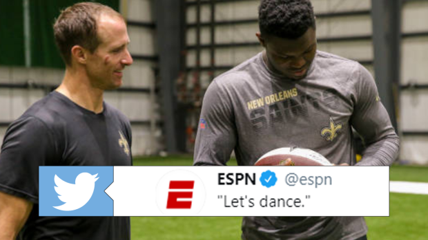 Drew Brees Surprised Zion Williamson When He Arrived in New Orleans