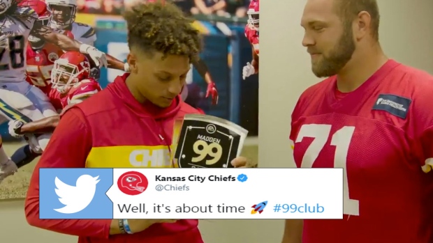 Chiefs' Patrick Mahomes Becomes Fastest Player to Reach 99 Overall