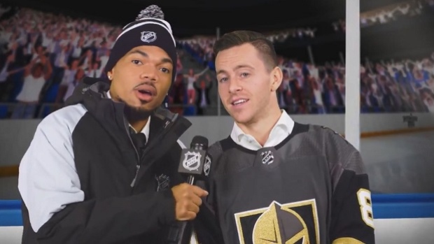 Chance the Rapper and Jonathan Marchessault