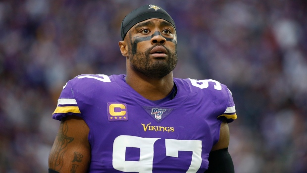 Everson Griffen: Police at Vikings DE's home for mental health check