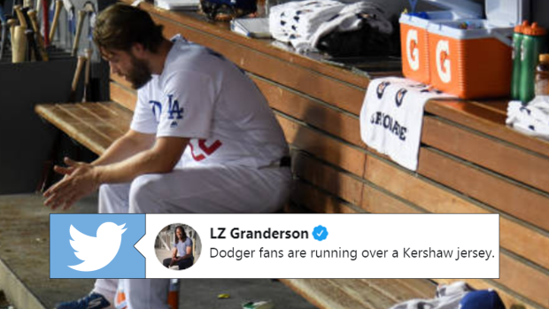 Dodgers: Clayton Kershaw jerseys run over by fans with cars