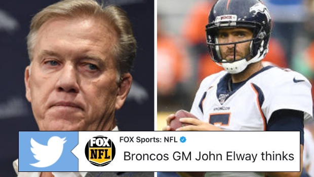 John Elway thinks Joe Flacco's entering his prime - NBC Sports