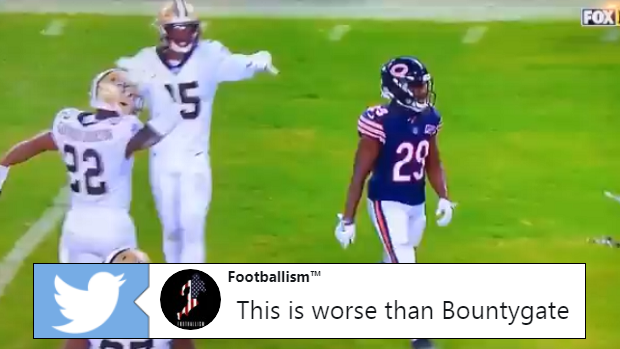 Saints ruthlessly mock Tarik Cohen for his small stature