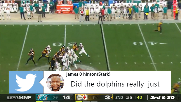 NFL fans are convinced the Dolphins are trying to tank because of this one  play against the Steelers - Article - Bardown