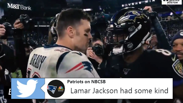 Could Lamar Jackson be Tom Brady's heir apparent for Patriots?