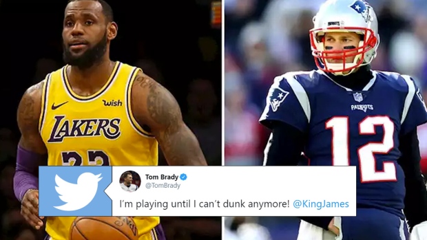 Imagine if the entire internet commemorated the anniversary of the time you  had one too many margaritas: Tom Brady jokes about when LeBron James and  the sporting world saw him drunk out