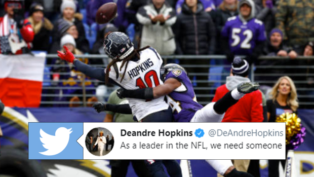 Deandre Hopkins Calls Out The Nfl After Controversial Video Review Decision Article Bardown