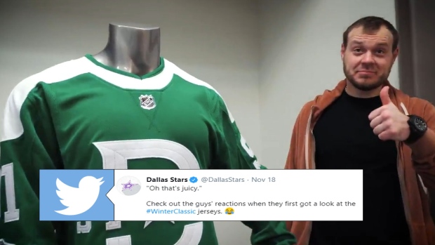 Reacting to the New Dallas Stars Jersey 