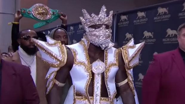 Deontay Wilder's entrance before his KO win was epic - Article - Bardown