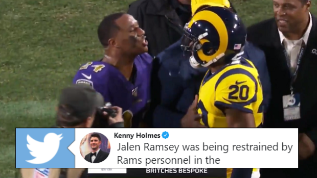 Ravens start rivalry with Rams' Jalen Ramsey