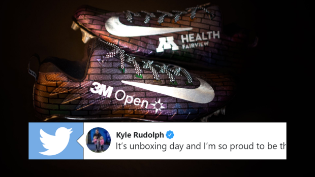 Kyle Rudolph's Cleats