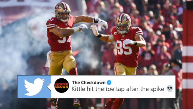 George Kittle neon design of his first touchdown celebration : r/49ers