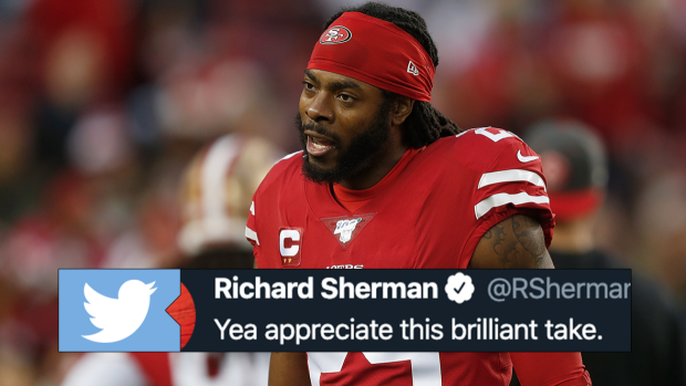 Richard Sherman blasted critics of his risky contract after he