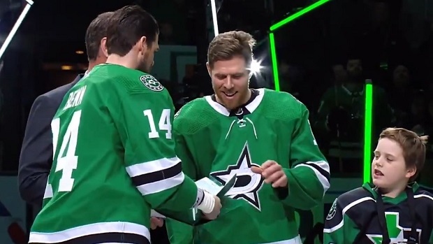 Jamie Benn and Joe Pavelski