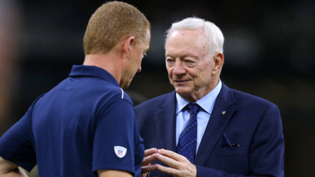 Jason Garrett, Jerry Jones