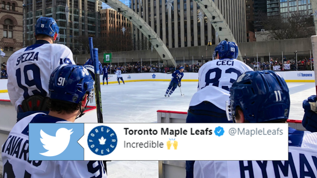 leafs practice