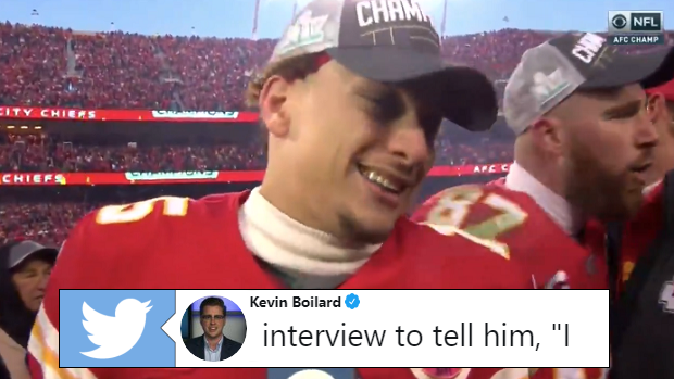 Travis Kelce, Patrick Mahomes censored during Super Bowl interview