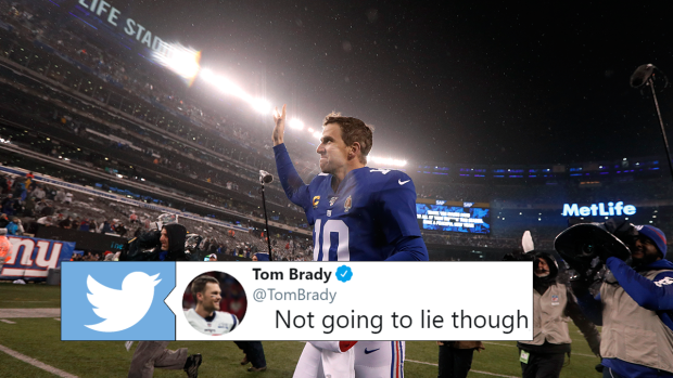 Eli Manning , (Photo by Jim McIsaac/Getty Images)