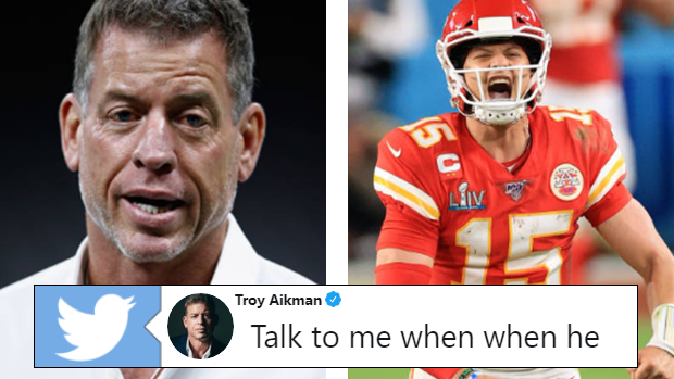 How Patrick Mahomes could make things awkward for Troy Aikman on 'Monday  Night Football'