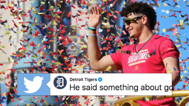 Super Bowl-bound Patrick Mahomes was once Detroit Tigers' draft pick 