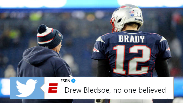 Drew Bledsoe Describes The Tom Brady-Bill Belichick Relationship