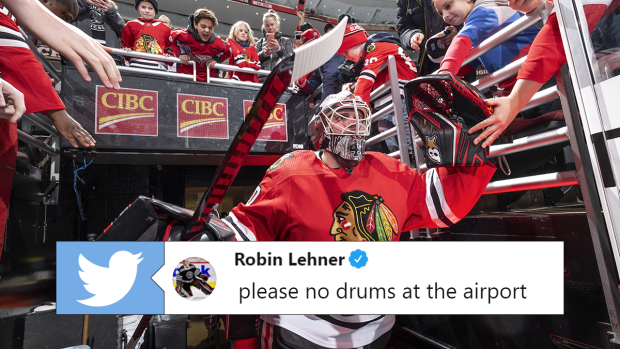 Robin Lehner , (Photo by Bill Smith/NHLI via Getty Images)