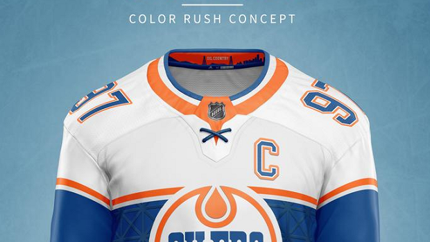 Hockey fans will love these NHL colour rush jersey concepts