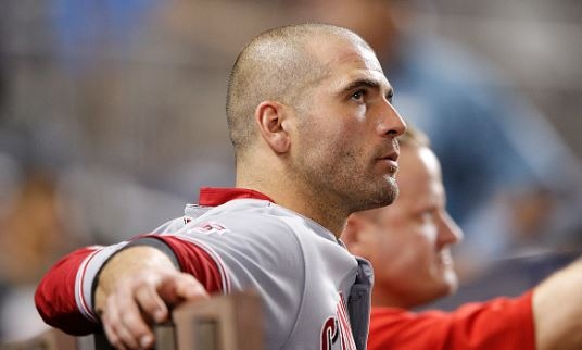Joey Votto was asked about limiting in-game video and dropped a