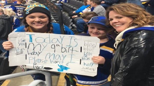 St. Louis Blues fan