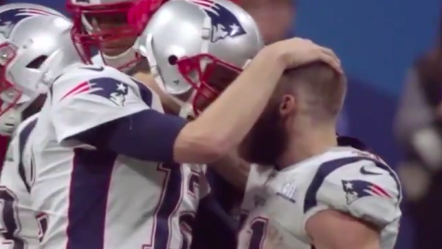 Tom Brady, Julian Edelman tease Patriots fans about 'unretiring