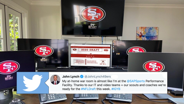 San Francisco 49ers Draft Room