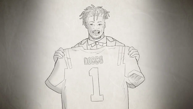 Check out my drawing of Stefon Diggs! Colored pencil and paper. :  r/buffalobills