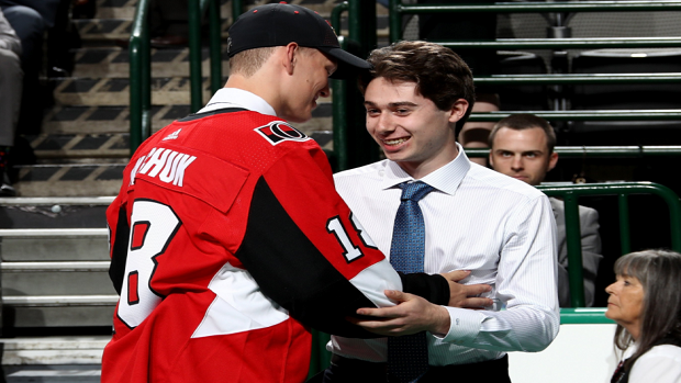 The Tkachuk brothers are facing off against the Hughes brothers in ...